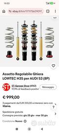 ASSETTO REGOLABILE A3 - S3 - GOLF GTI