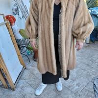 Pelliccia visone miele