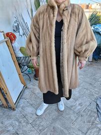 Pelliccia visone miele