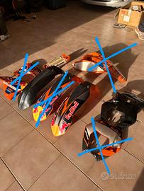Plastiche ktm 