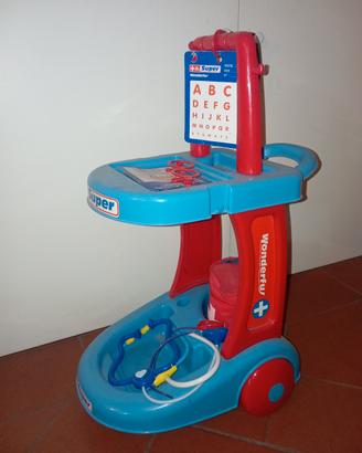 carrello dottore per bambini 