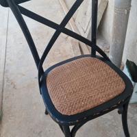 sedie thonet  nero consumato 