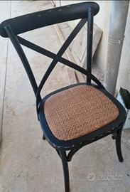 sedie thonet  nero consumato 