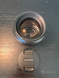 Obiettivo Cine Samyang 85mm T1.5 VDSLR