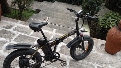 fat bike elettrica pieghevole