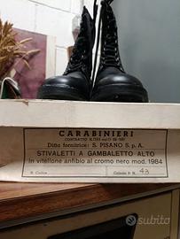 Stivaletti anfibi Arma Carabinieri