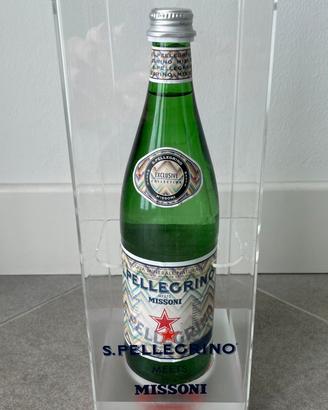 San Pellegrino Missoni Bottiglia SIGILLATA