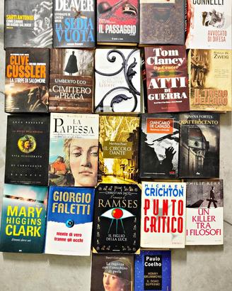 104 libri attuali, alcuni mai aperti