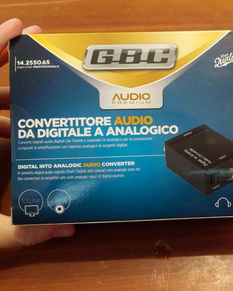 Convertitore audio digitale-analogico GBC 