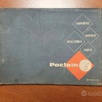 Catalogo ricambi POCLAIN G