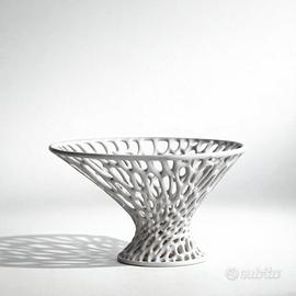 Svuota tasche moderlo color bianco marmo in PLA