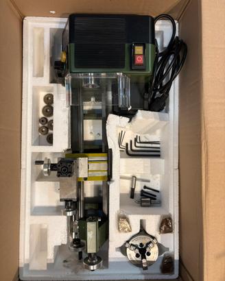 Tornio proxxon PD250e + accessori
