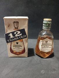 Mignon Whisky President 12 Years Old anni ’70 con