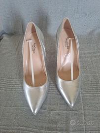 Scarpe tacco Décolletage NeroGiardini argento