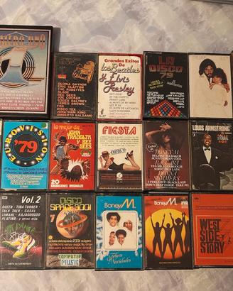 lotto musicassette disco pop rock 