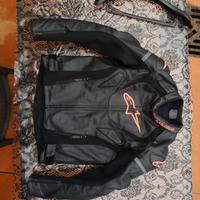 giacca 50 alpinestars in pelle perfetta collezione