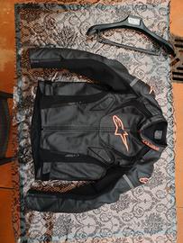 giacca 50 alpinestars in pelle perfetta collezione