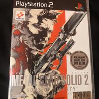Metal Gear Solid 2 PS2 prima stampa italiano NUOVO