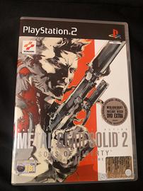 Metal Gear Solid 2 PS2 prima stampa italiano NUOVO