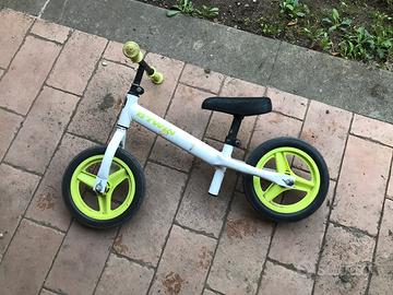 Bicicletta bambino senza pedali - balance bike