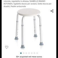 sgabello da doccia