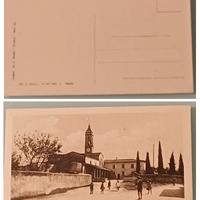 Antica cartolina Petriolo Chiesa di S. Biagio, Fir