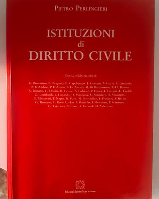 Libro Istituzioni di Diritto Civile