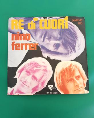 disco vinile 45 giri Nino Ferrer Re di cuori 1970