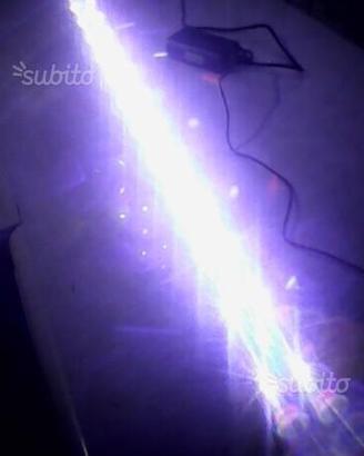 Plafoniera a led per marino con alba tram notte