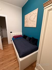 Letto singolo che diventa doppio