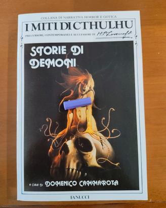 Libro storie di demoni i miti di Cthulhu