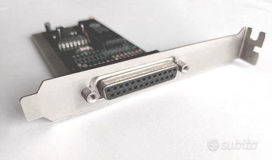 scheda PCI porta parallela LPT con cavo IEEE 1284