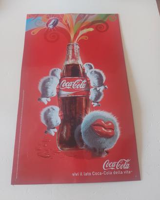insegna pubblicitaria coca-cola