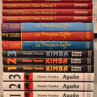 Lotto manga Osamu Tezuka serie complete