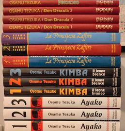 Lotto manga Osamu Tezuka serie complete