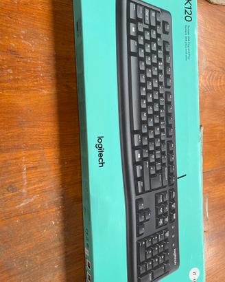 Tastiera K120 Logitech plug&play senza filo
