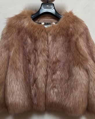 Pelliccia sintetica Elisabetta Franchi gold