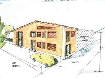 Rustico / Casale di 130 m² con 5 locali e posto au