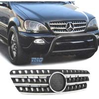 GRIGLIA MERCEDES CLASSE ML W163 98-05 NERO-CROMATO