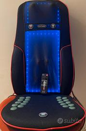 Massaggio shiatsu sedile sensuji imetec