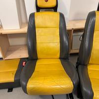Sedili in pelle per Fiat Seicento