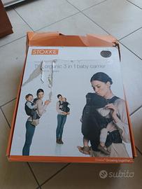 STOKKE 3in 1 my carrier MARSUPIO pancia schiena 