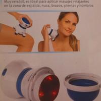 Mini-massaggiatore con vibrazione e calore