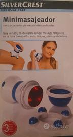 Mini-massaggiatore con vibrazione e calore