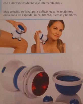 Mini-massaggiatore con vibrazione e calore