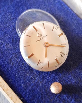 Movimento Orologio Certina 13-20 anni '60 vintage