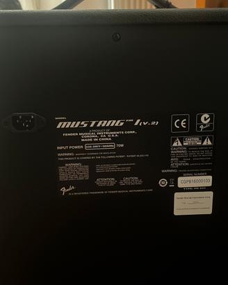 Amplificatore Fender Mustang V.2