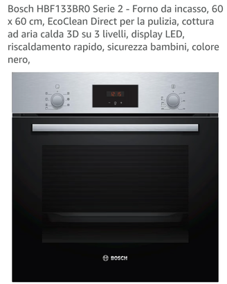 Forno Bosch HBF133BR0
