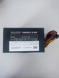 Alimentatore per pc ENERGY PIV 500W CE ATX