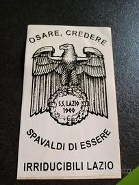 Adesivo storico ultras irriducibili Lazio viking